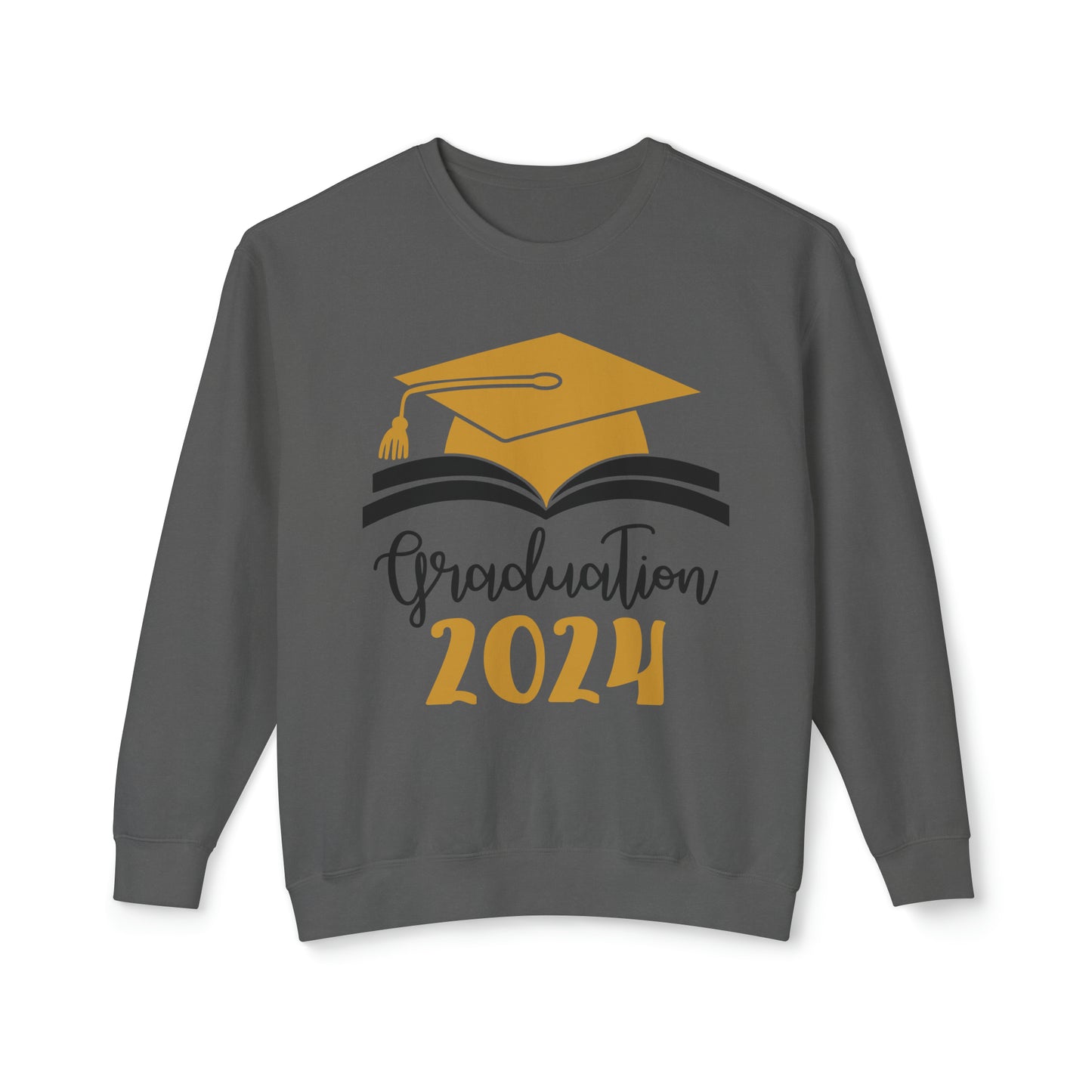 Class of 2024 Sweatshirt, Senior Shirt, Senior Gift, Senior Graduate Sweater, High School Graduation Gift, College Grad Gift, 2024 Unisex Lightweight Crewneck Sweatshirt