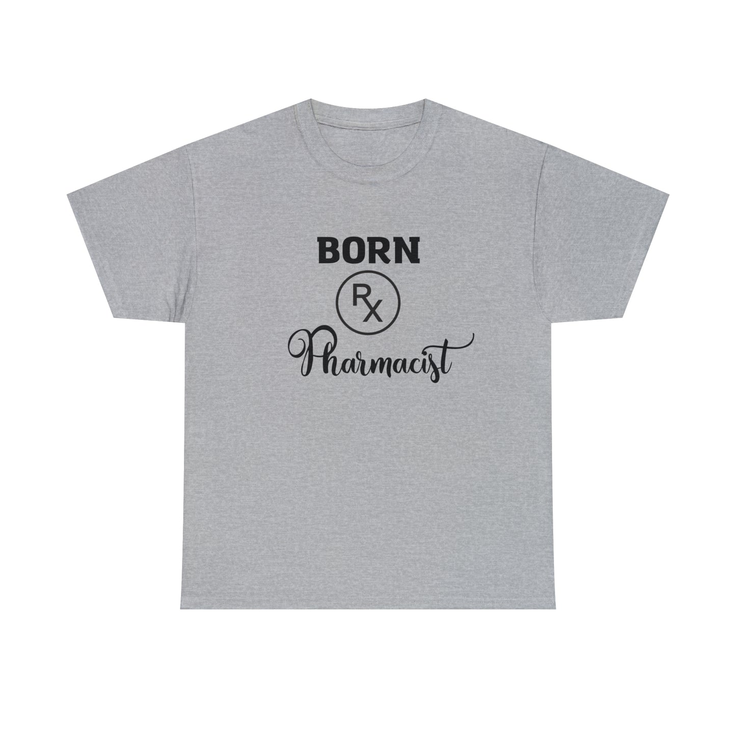 Born Pharmacist Unisex Heavy Cotton Tee