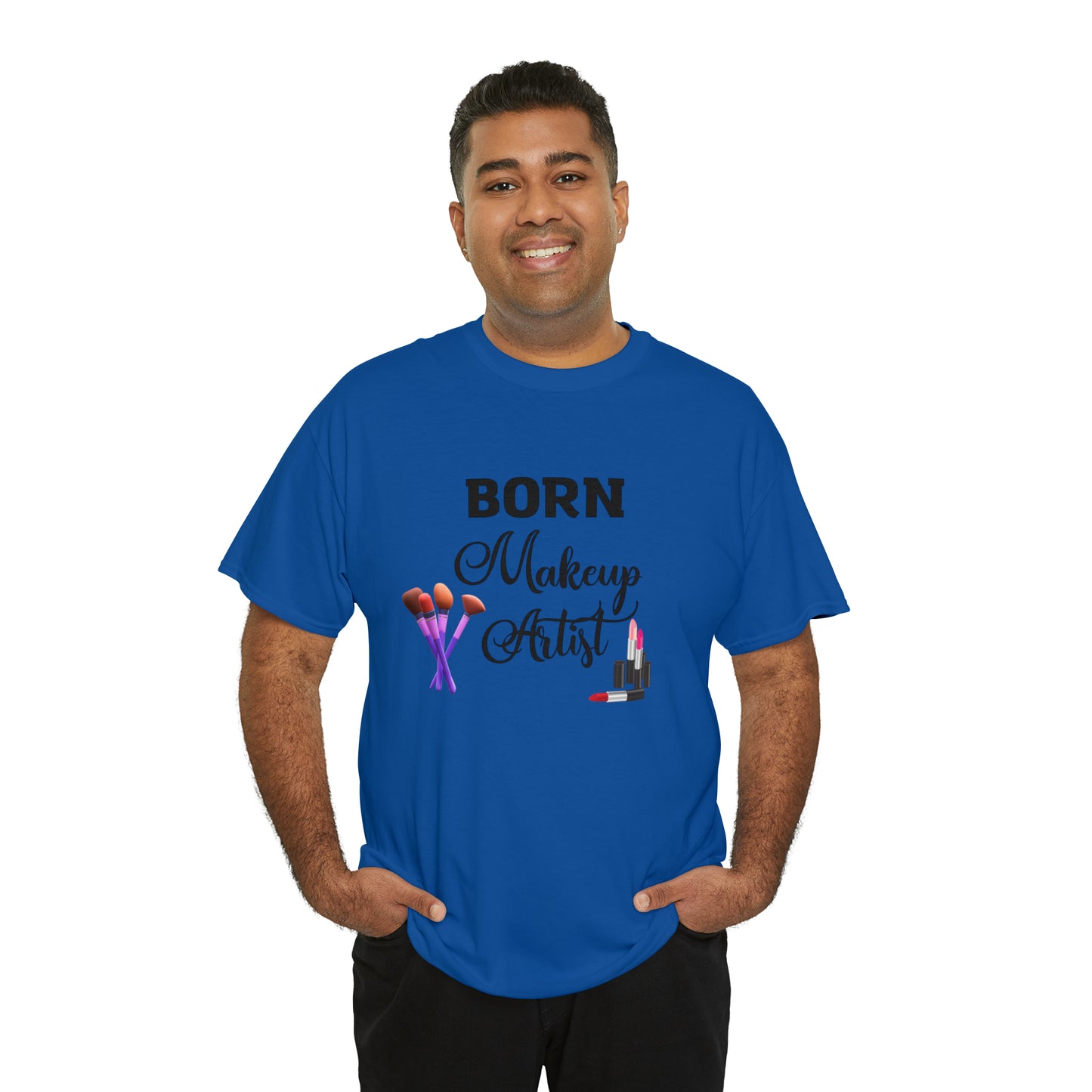 Born Makeup Artist Unisex Heavy Cotton Tee