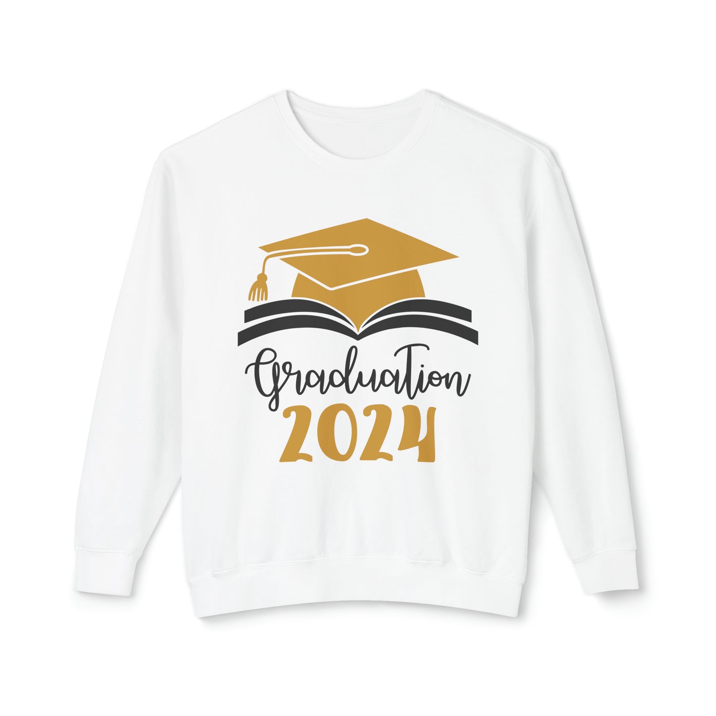 Class of 2024 Sweatshirt, Senior Shirt, Senior Gift, Senior Graduate Sweater, High School Graduation Gift, College Grad Gift, 2024 Unisex Lightweight Crewneck Sweatshirt