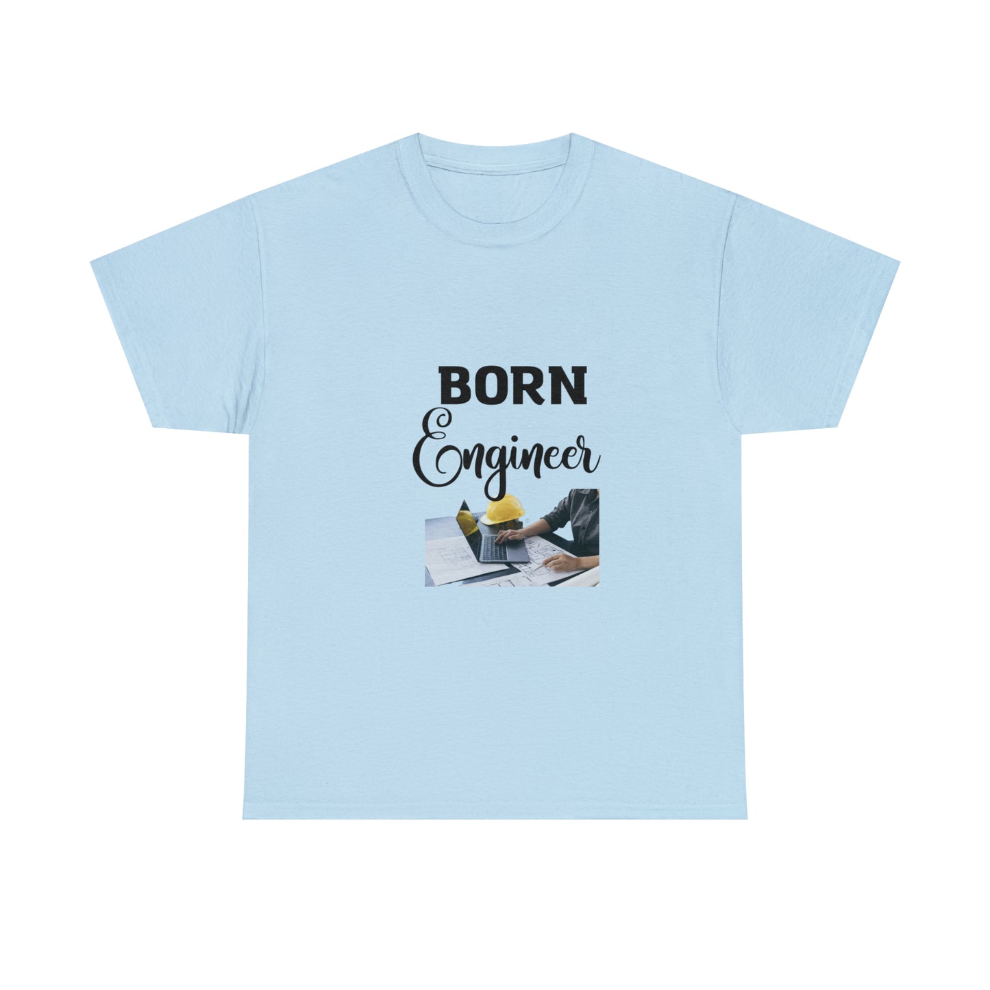 Born Engineer Unisex Heavy Cotton Tee