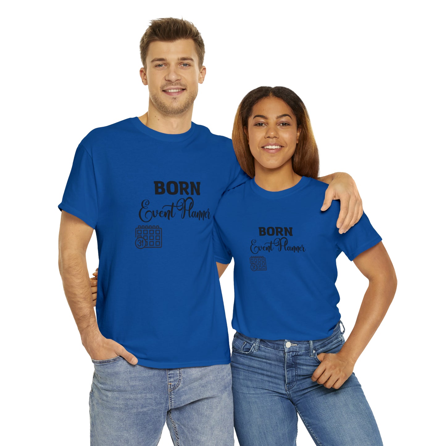 Born Event Planner Unisex Heavy Cotton Tee