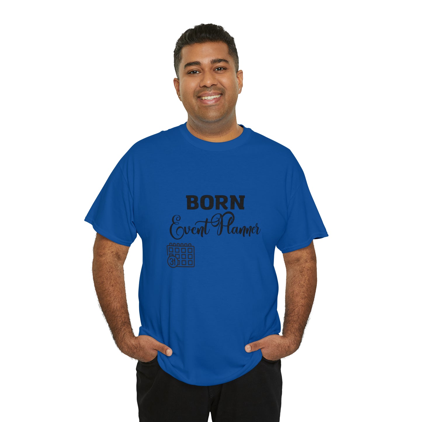 Born Event Planner Unisex Heavy Cotton Tee