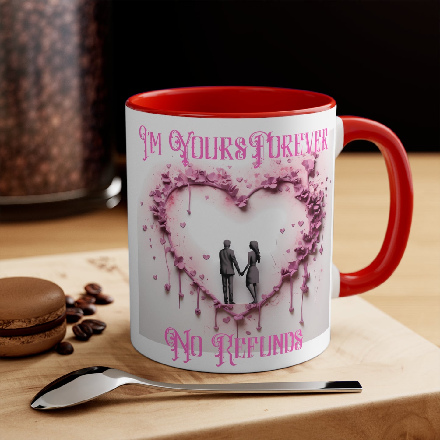 3D Heart Mug 11oz and 15ozc Ceramic mug, mug design, Valentine's Day, Mother's Day gift, Gift for her, Be My Valentine mug, Romantic mug