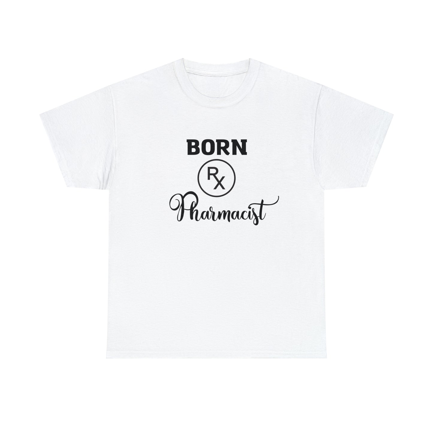 Born Pharmacist Unisex Heavy Cotton Tee