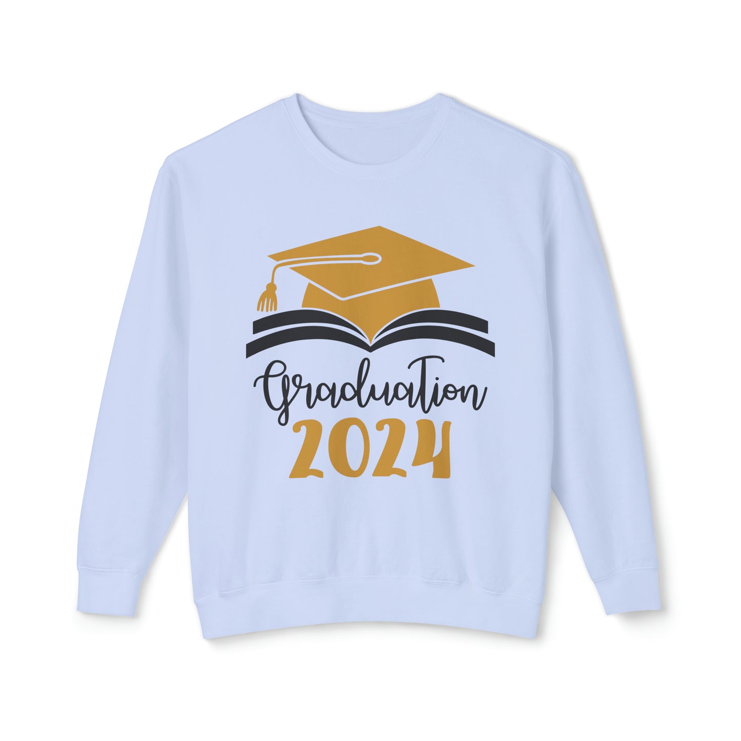 Class of 2024 Sweatshirt, Senior Shirt, Senior Gift, Senior Graduate Sweater, High School Graduation Gift, College Grad Gift, 2024 Unisex Lightweight Crewneck Sweatshirt