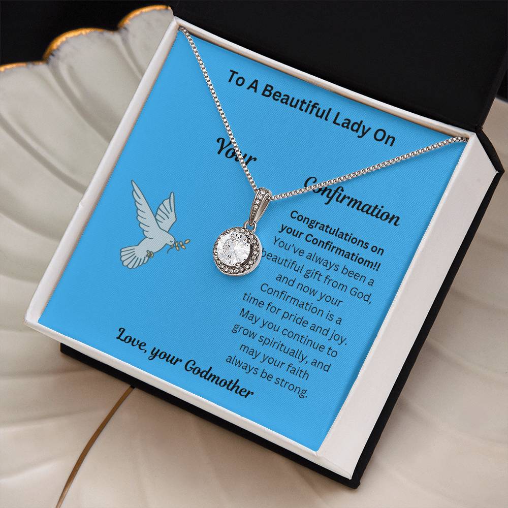 Revd Confirmation Gift from Godmother, Confirmation Gift for Girls, Gift from Godparent, Confirmation Necklace, Holy Confirmation for Girls, Confirmation Gift for Girls Catholic, Confirmation Cross Necklace