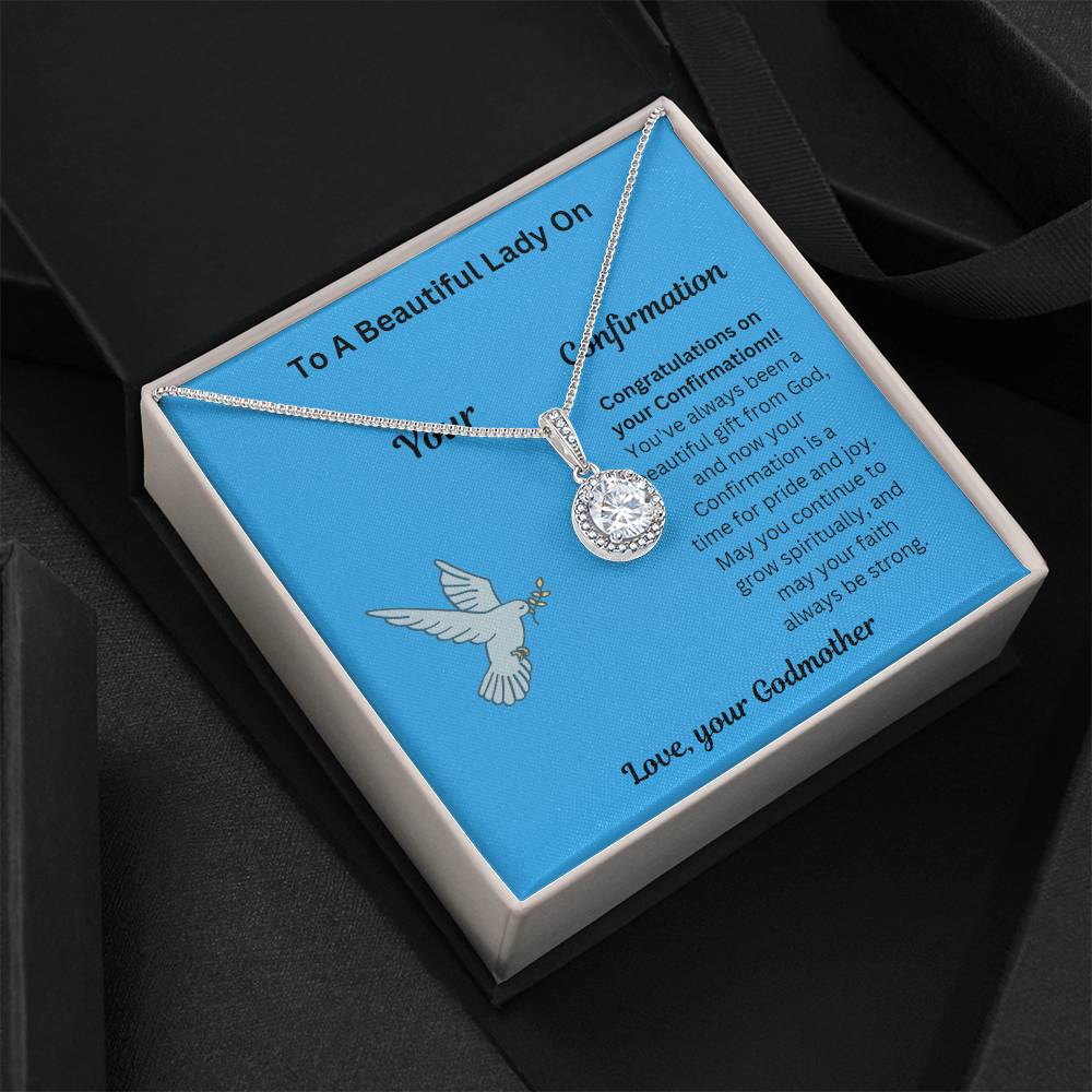 Revd Confirmation Gift from Godmother, Confirmation Gift for Girls, Gift from Godparent, Confirmation Necklace, Holy Confirmation for Girls, Confirmation Gift for Girls Catholic, Confirmation Cross Necklace