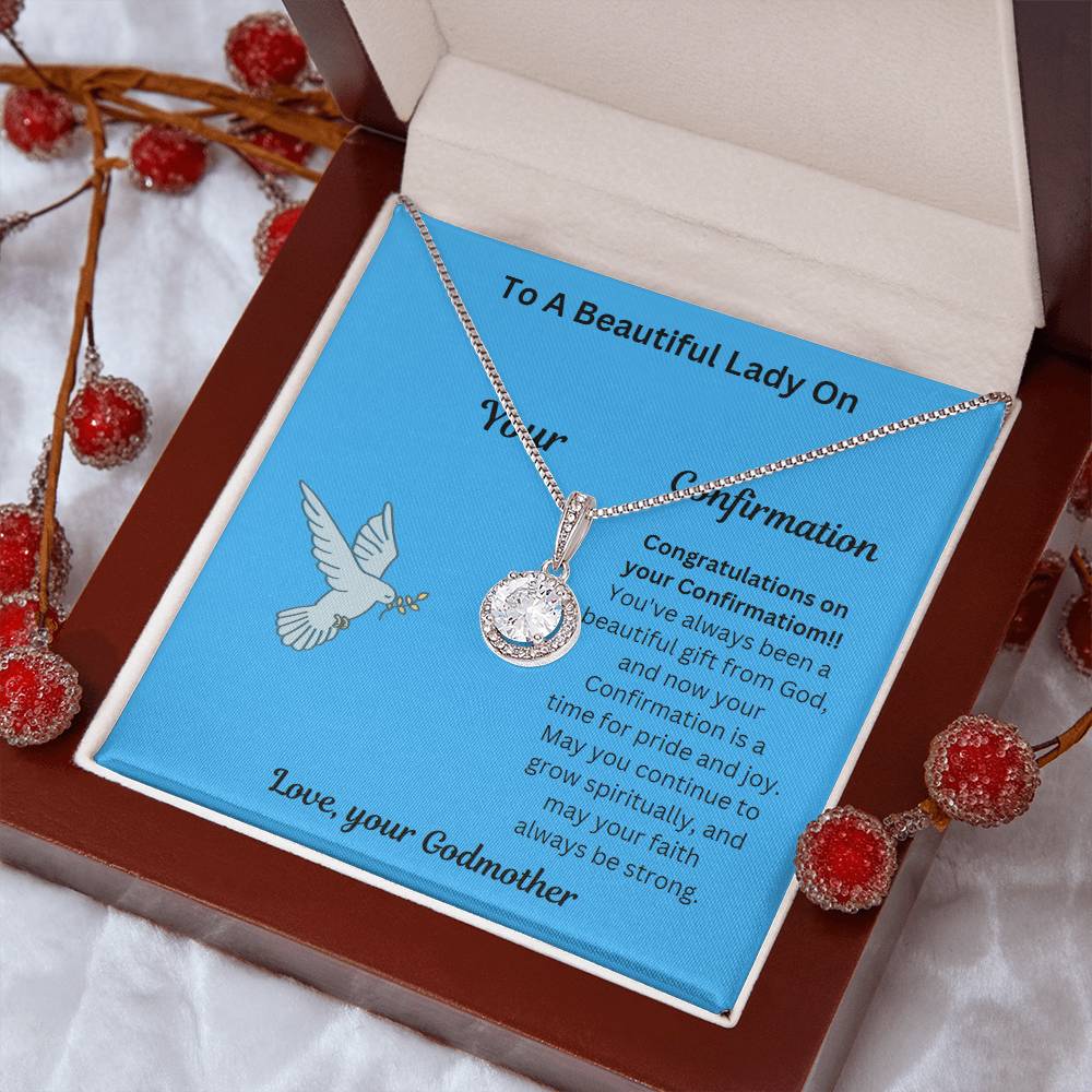 Revd Confirmation Gift from Godmother, Confirmation Gift for Girls, Gift from Godparent, Confirmation Necklace, Holy Confirmation for Girls, Confirmation Gift for Girls Catholic, Confirmation Cross Necklace