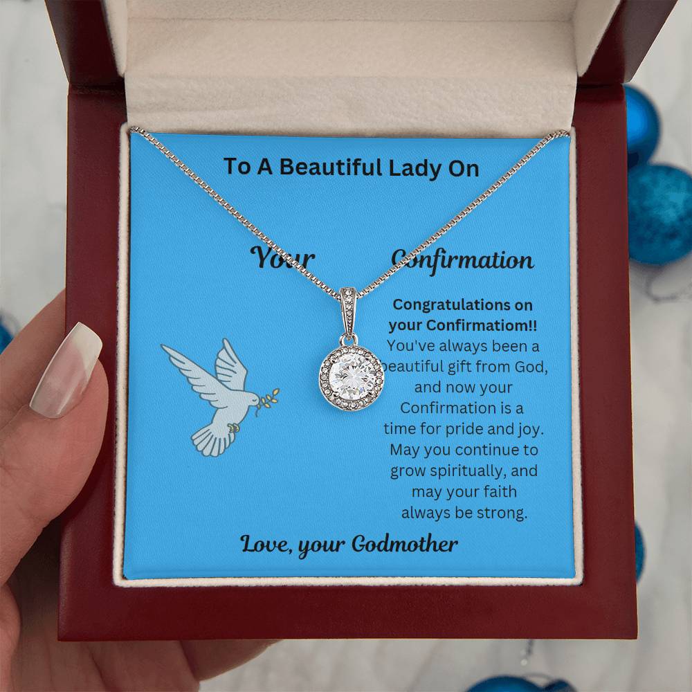 Revd Confirmation Gift from Godmother, Confirmation Gift for Girls, Gift from Godparent, Confirmation Necklace, Holy Confirmation for Girls, Confirmation Gift for Girls Catholic, Confirmation Cross Necklace