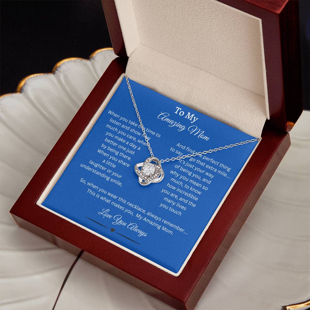 Revd To My Amazing Mom, Mom Gift From Son, Mother's Day, Mom Gift From Daughter, Son To Mom Necklace, Daughter To Mom Necklace, Mother Gift From Son, Mother Gift From Daughter, Mom Birthday Gift From Son, Mom And Son Gift, From Son to Mom Just Because