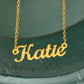 Personalized Name Necklace, Gift from Godparent, Confirmation Gift from Parents, Confirmation Necklace, Communion gift, Baptism gift,