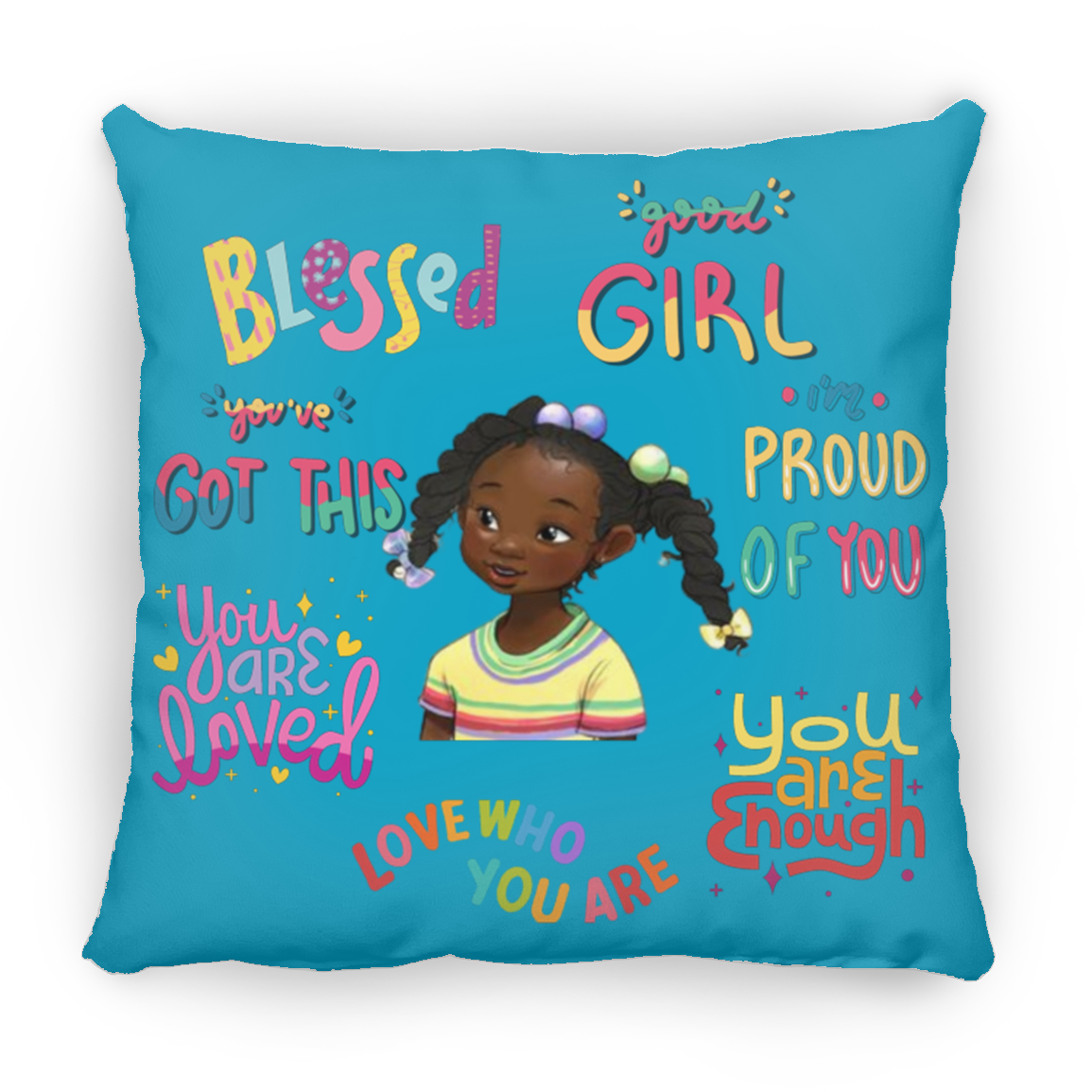 Blessed. Large Square Pillow