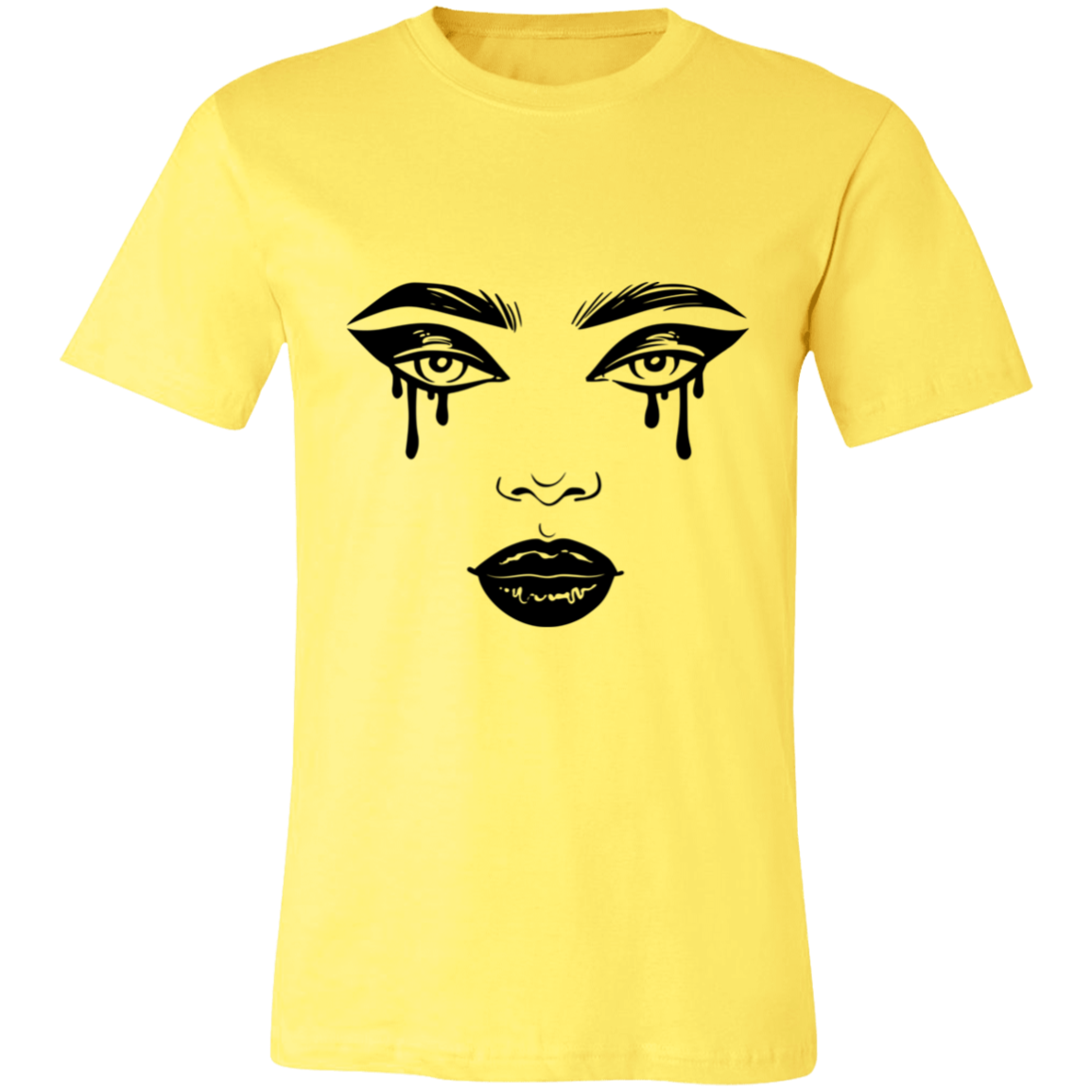 Crying Lady Jersey Short-Sleeve T-Shirt