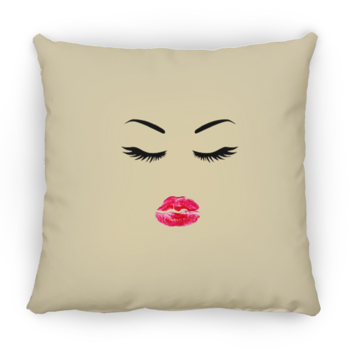 Sexy Lady Large Square Pillow