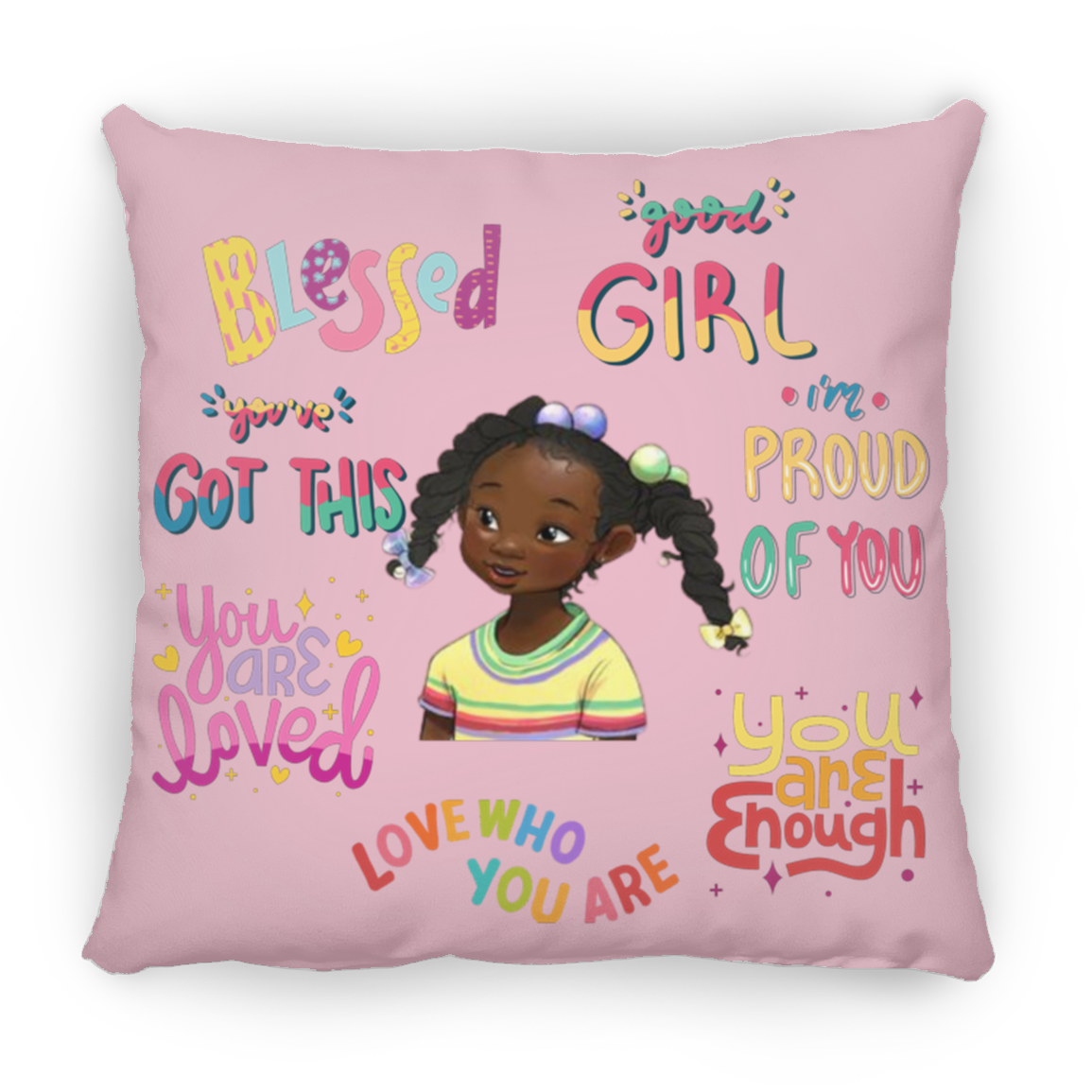 Blessed. Large Square Pillow