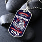 There Aren't Many Things I Love More Than Motorcycles, But One of Them Is Being A Dad--Dog Tag