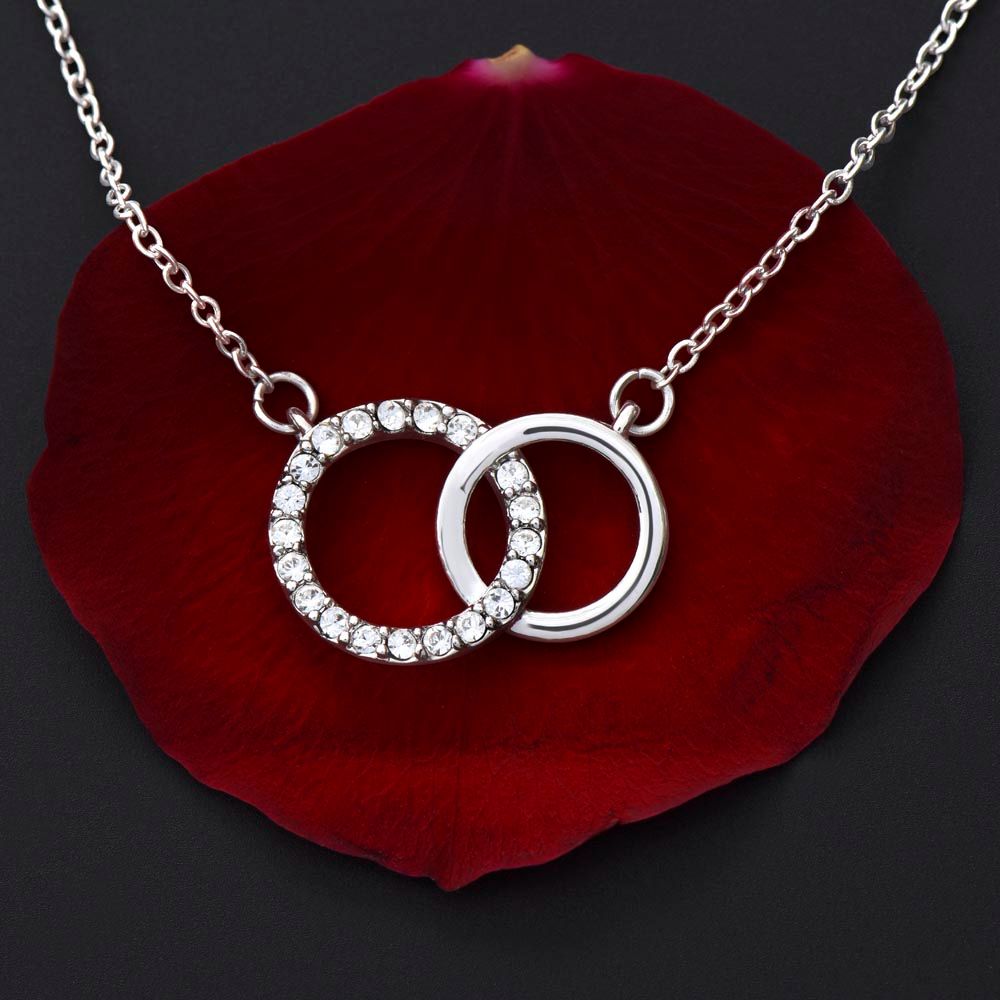 Perfect Pair Necklace is a beautiful representation of togetherness for that Special Someone. Great Valentine's Gift, Birthday Gift, Special Occasion.