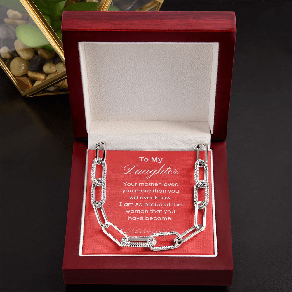 Luxurious Forever Linked Necklace is the perfect gift for birthdays, anniversaries,